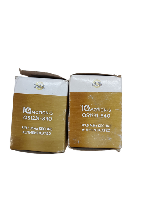 Lot 2x  Qolsys QS1231-840 IQ Wireless PIR Motion Sensor
