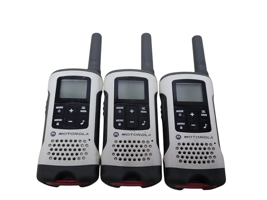 Lot of 6x Motorola T280 TalkAbout Walkie Talkies, READ _