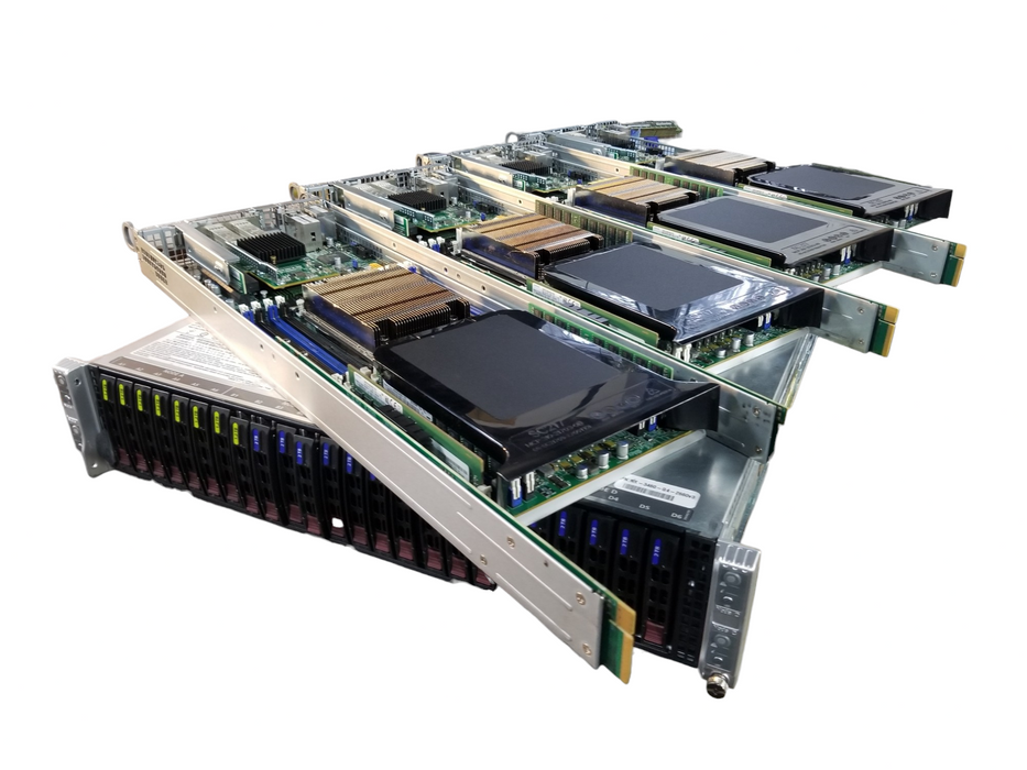 Nutanix Supermicro 4xNODES: X10RT-P-NI22 w/2x Xeon E5-2660v3 56GB DDR4 2x20