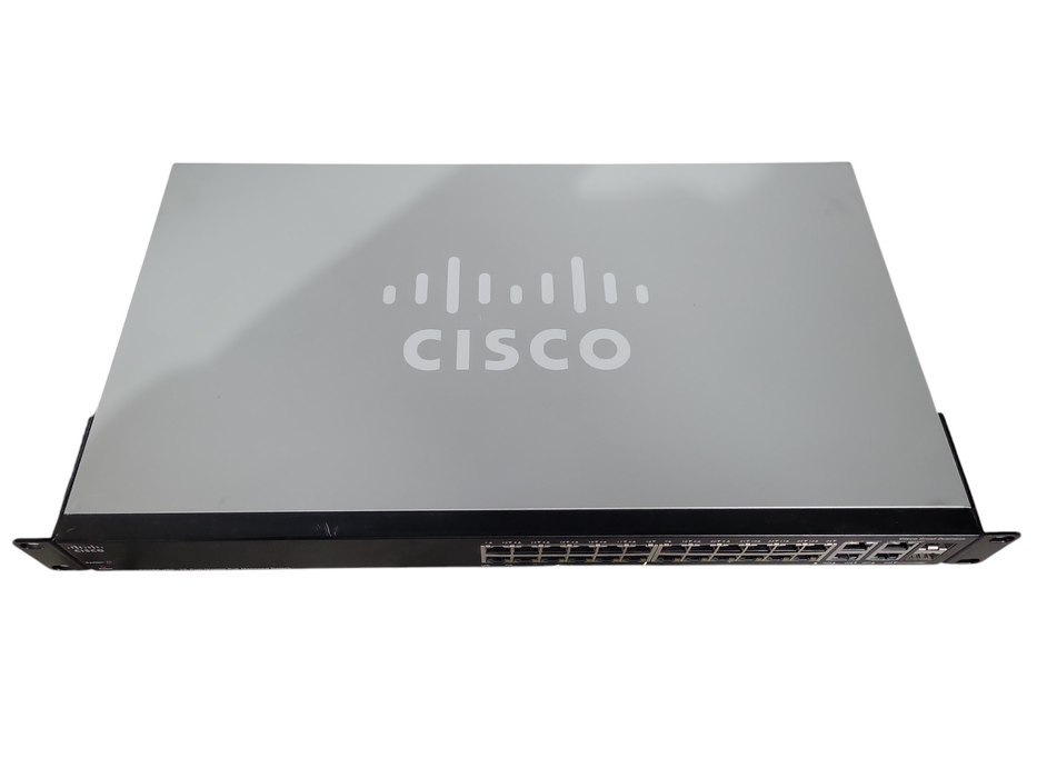 Cisco SG300-28P 28-Port Gigabit PoE Managed Switch SRW2024P-K !