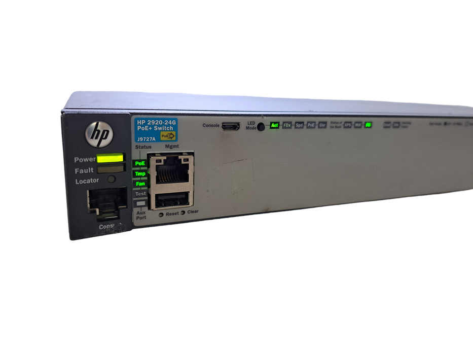 HP 2920-24G PoE+ J9727A | 24-Port Gigabit PoE+ Network Switch | 4x SFP Q