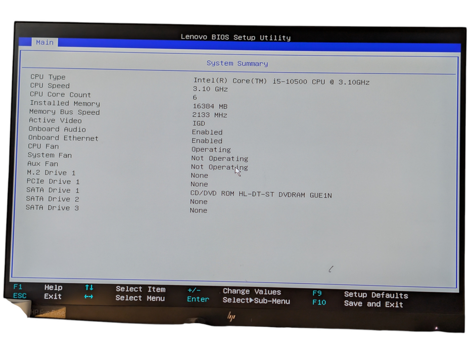 Lenovo ThinkCentre M80s Intel Core i5-10500 16GB RAM 256GB NVMe SSD  -