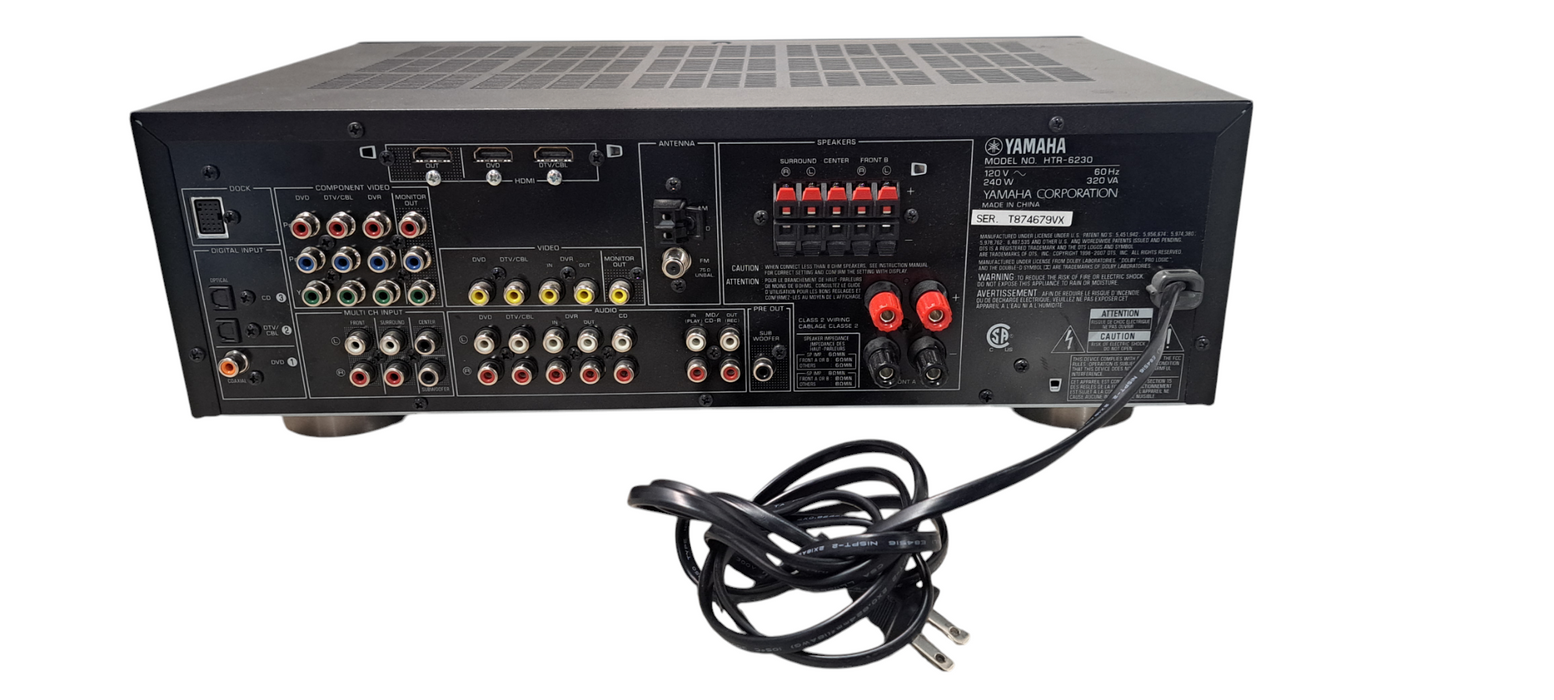 Yamaha HTR-6230 5.1 HDMI Home Theater Surround Sound Receiver