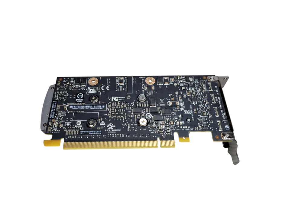 NVIDIA QUADRO P1000 4GB PCIE 4x Mini DP %