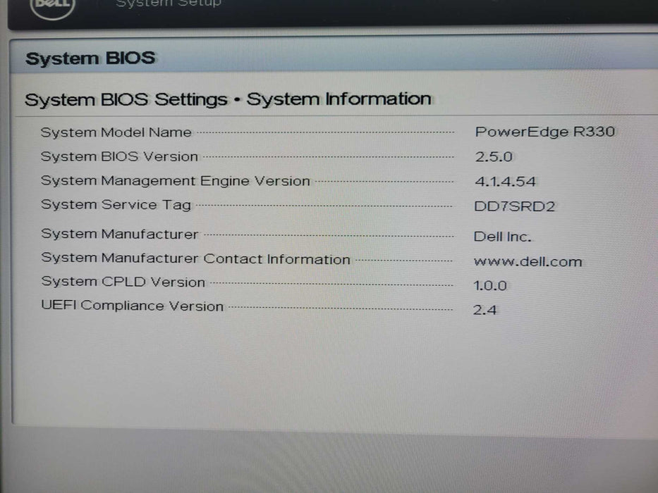 Dell PowerEdge R330 | Xeon E3-1240L v5 @2.10GHz, 16GB RAM H330 2.5"  !