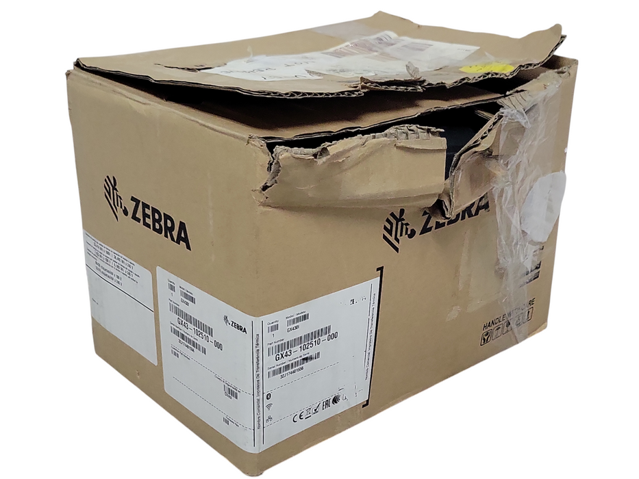 Zebra GX430t Thermal Transfer Label Printer USB GX43-102510-000 _