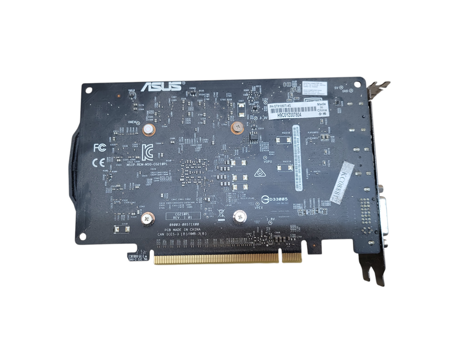 ASUS NVIDIA GeForce GTX 1050 Ti 4GB GDDR5 Graphics Card !