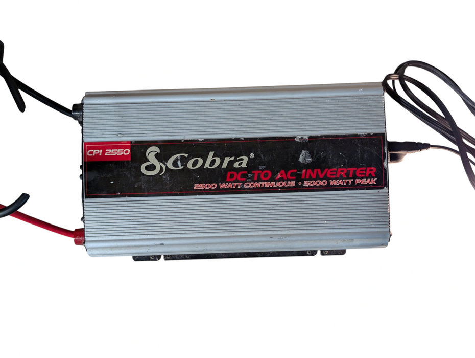 COBRA CPI 2550 12V DC to AC 120V Power Inverter 2500W 5000W Peak Q-