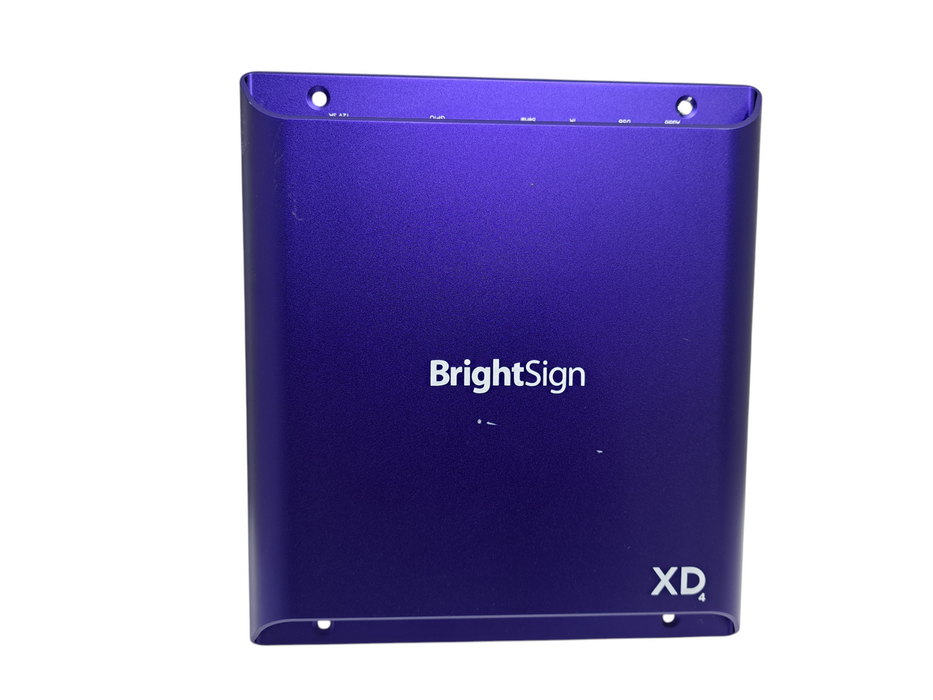 BrightSign XD1034 Expanded I/O Player, H.265, True 4K, Dual Video XD4 Q)