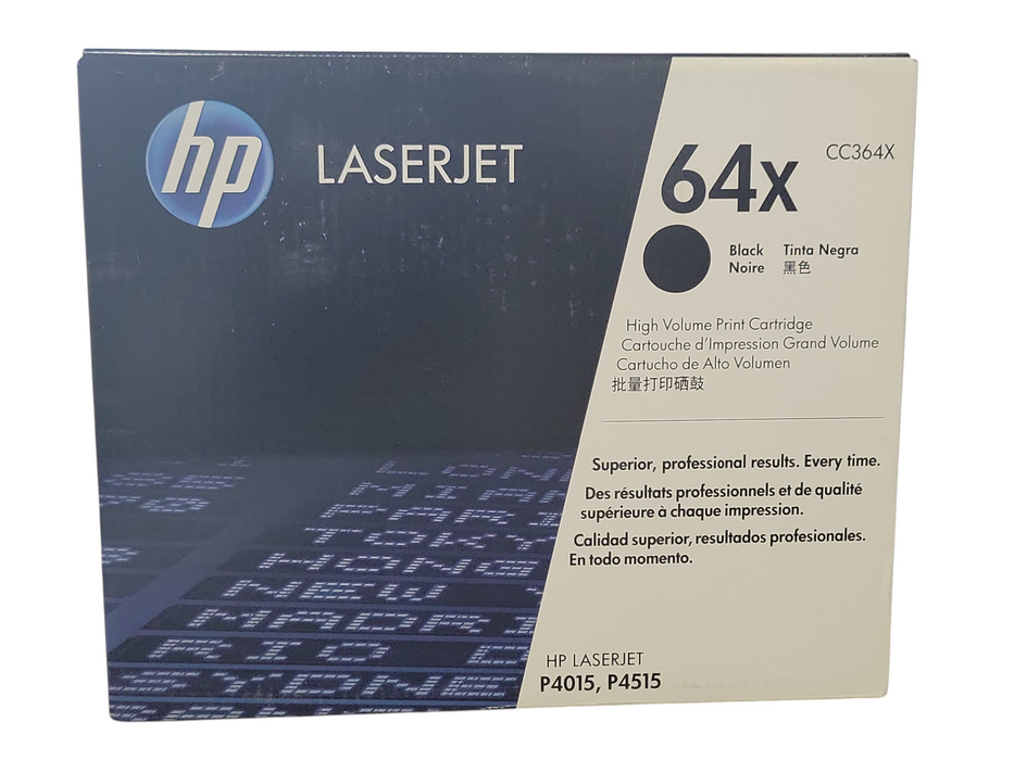 New HP CC364X Genuine Toner Cartridge HP 64X Toner for P4015, P4515 _