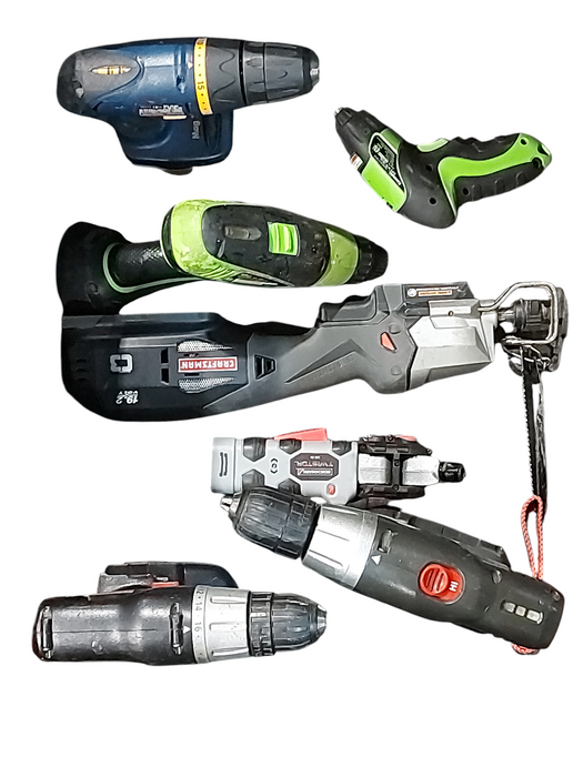 Lot 7x Assorted Cordless Drill Driver | Saw | - Read Description