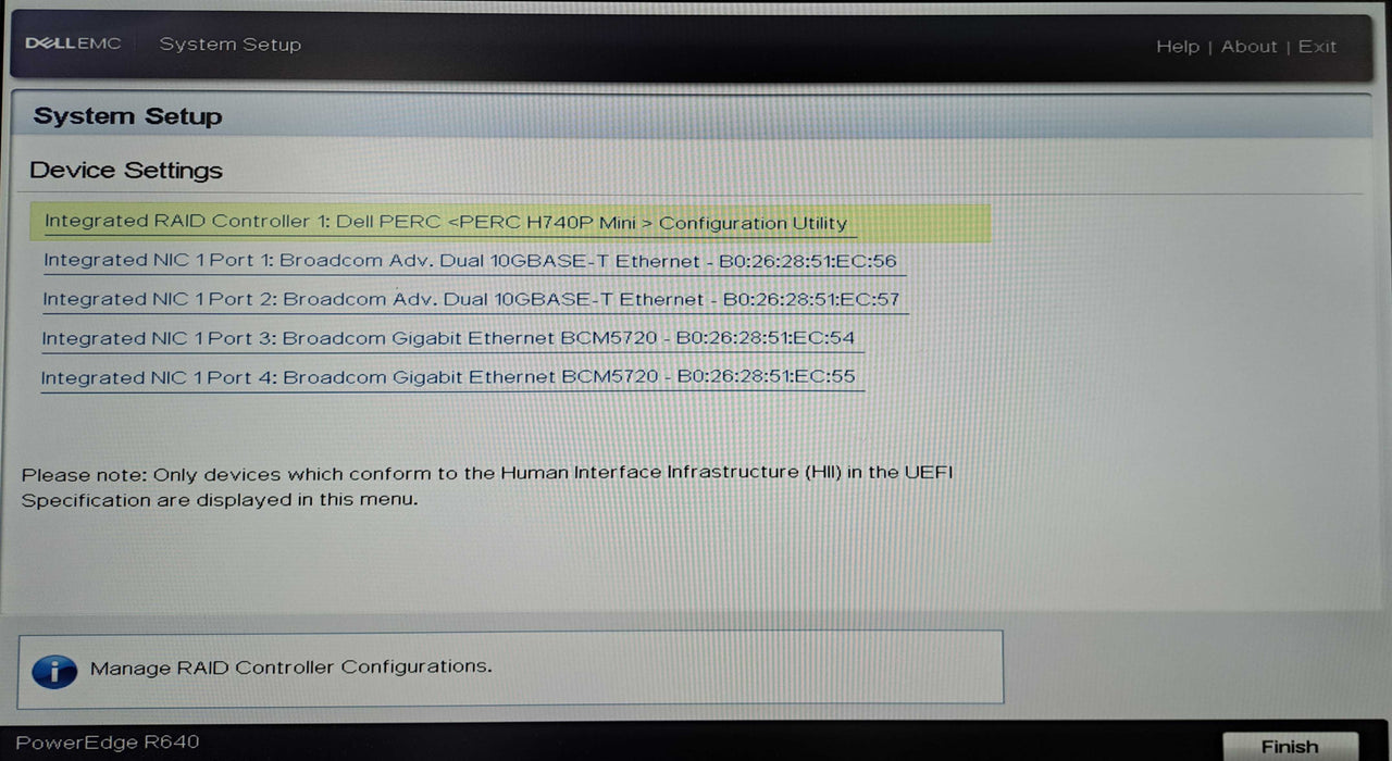 Dell PE R640 1U 8x 2.5" | 2x Xeon Silver 4112, 32GB DDR4, H740P Mini, 10G )