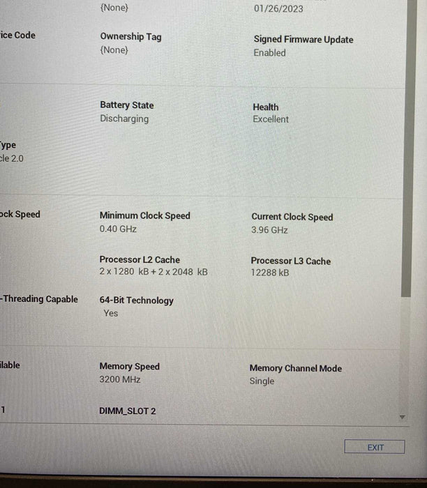 Dell Latitude 5530 15" Core i5-1245U@1.60GHz 16GB RAM 256GB SSD READ  Lap200