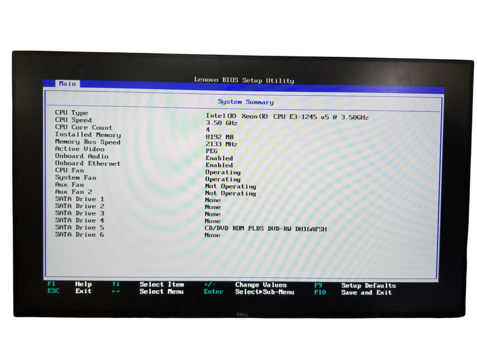 Lenovo ThinkStation P310, Xeon E3-1245 v5 3.50GHz, 8GB DDR4, Quadro K600