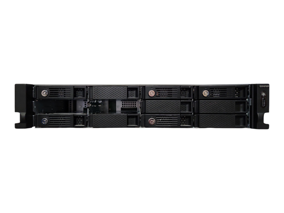 QNAP TS-1253BU 12-Bay 2U Rackmount NAS Server, 23TB (7x 2TB, 3x 3TB) HDDs