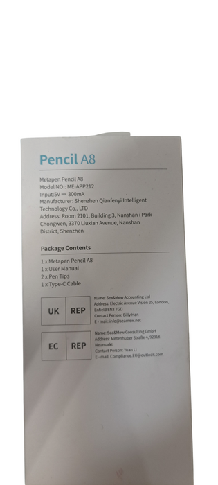 Metapen Pencil A8 – Precise Stylus for iPad 2018-2022