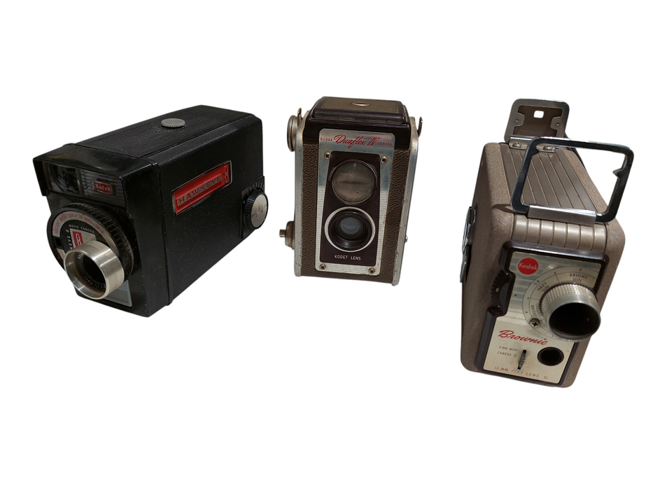 Bundle of 4 Vintage Cameras  =