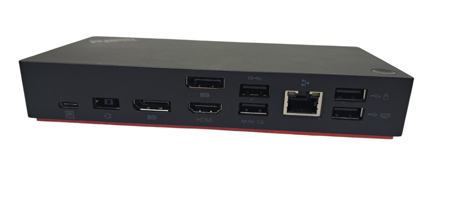 Lenovo ThinkPad USB-C Dock Gen 2 LDC-G2 40AS W/ Power Adapter Q