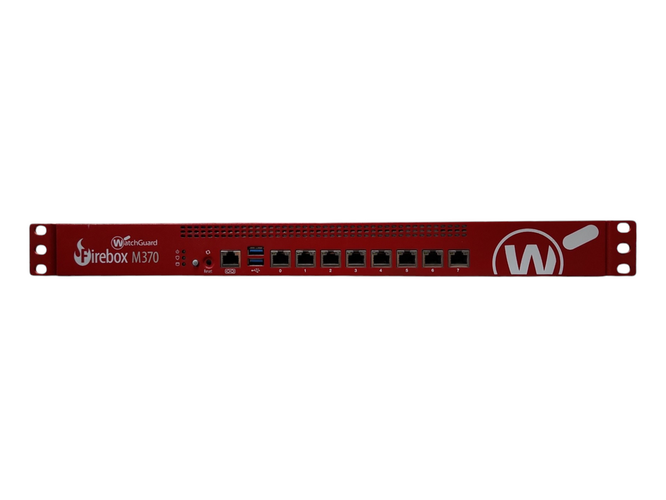 WatchGuard Firebox M370 WL6AE8 8-Port Ethernet Firewall Security Appliance