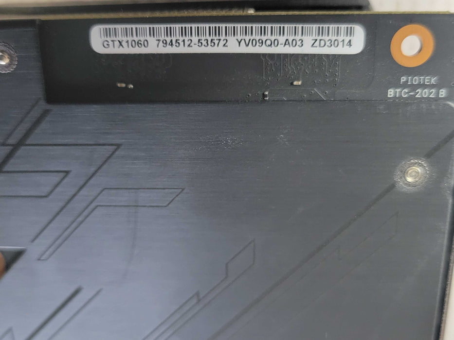 Asus STRIX-GTX1060-06G-Gaming 6GB GDDR5 Graphics card _