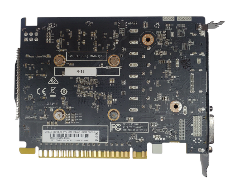 ZOTAC NVIDIA GeForce GTX 1050 2GB Graphics Card