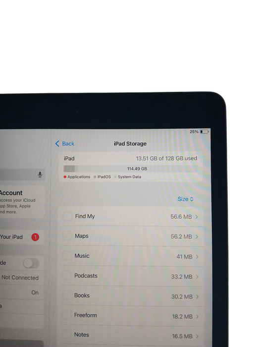 Apple iPad 7th Gen - 128GB - Space Gray [A2200]