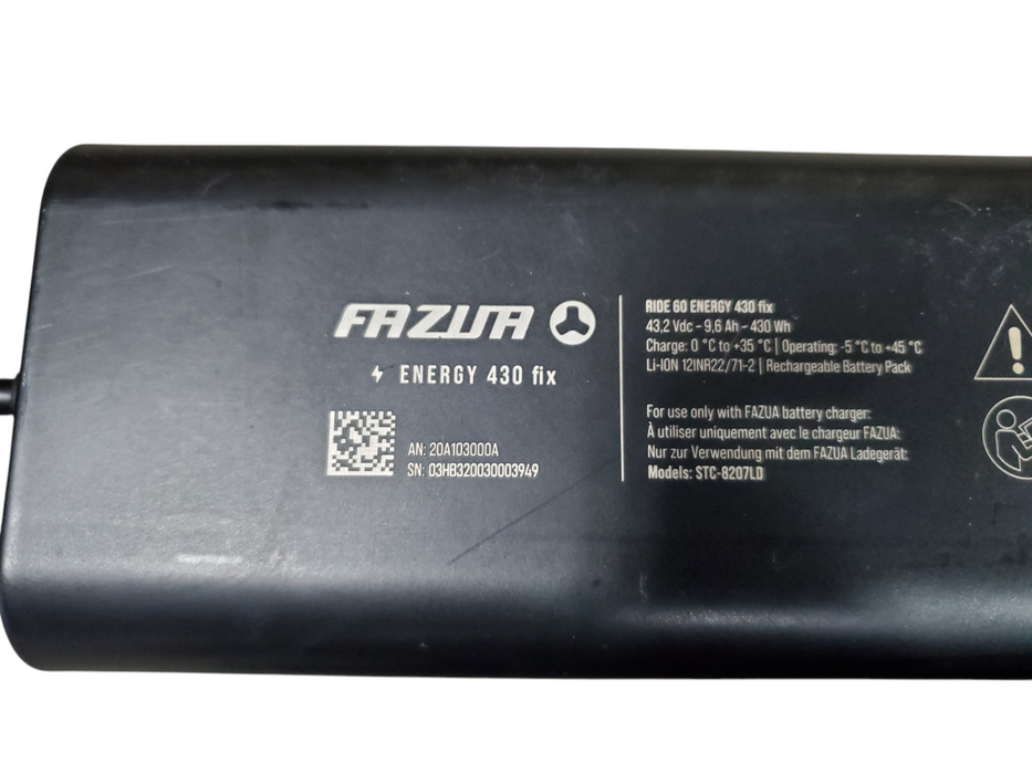 Assorted 3x e-bike batteries FRZUA/SHIMANO ENERGY 430/BT-E8010 READ