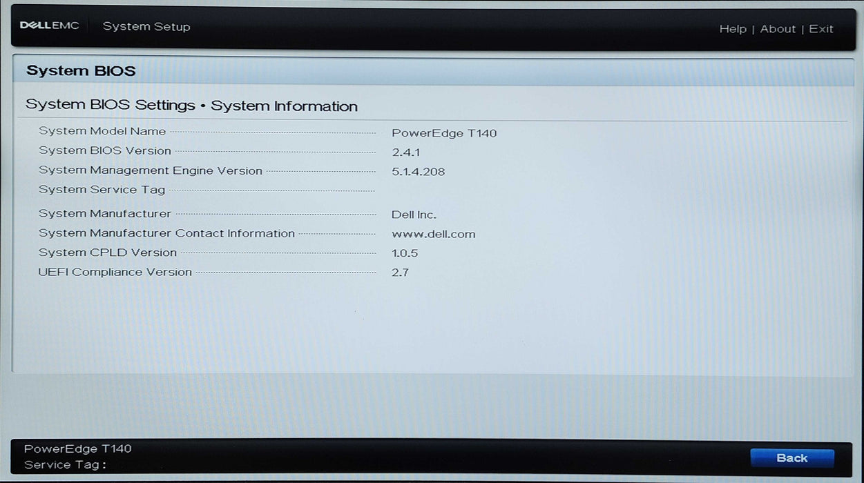 Dell PowerEdge T140, Xeon E-2224 3.40GHz, 16GB DDR4, 2x2TB SAS, H330, 365W
