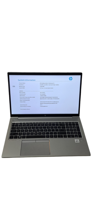 HP ELiteBook 850 G7 i5-10210U|16GB RAM|256GB NVME Q Lap200