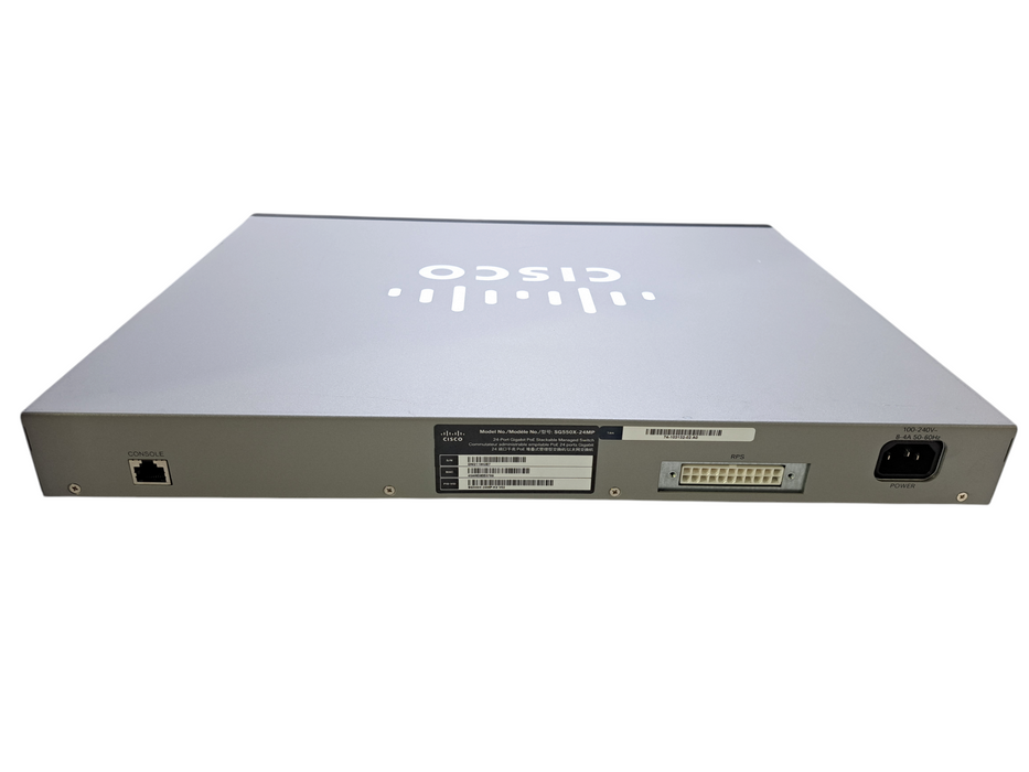 Cisco SG550X-24MP-K9 V02 | 24-Port Gigabit PoE Stackable Managed Switch Q