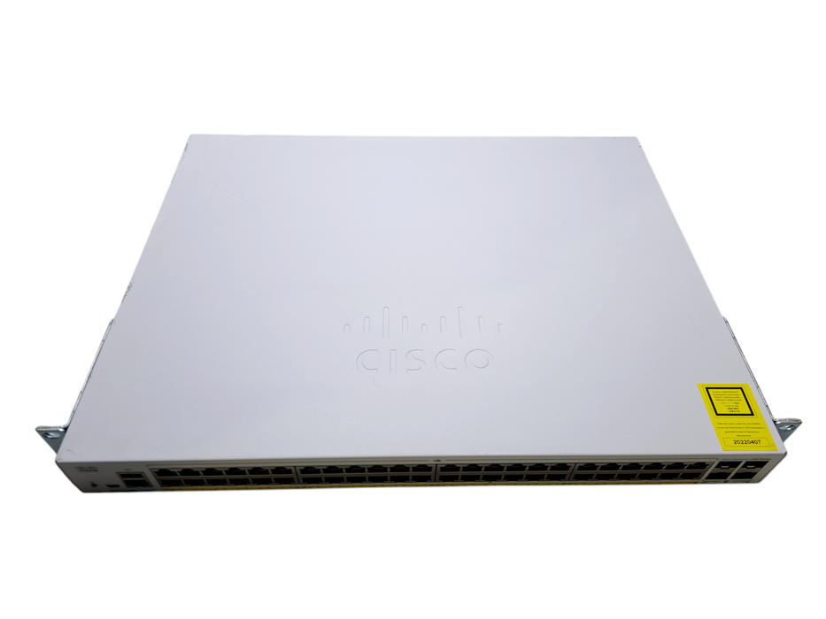 Cisco CBS250-48PP-4G V02 | 48-Port Gigabit PoE+ 195W Smart Switch Q