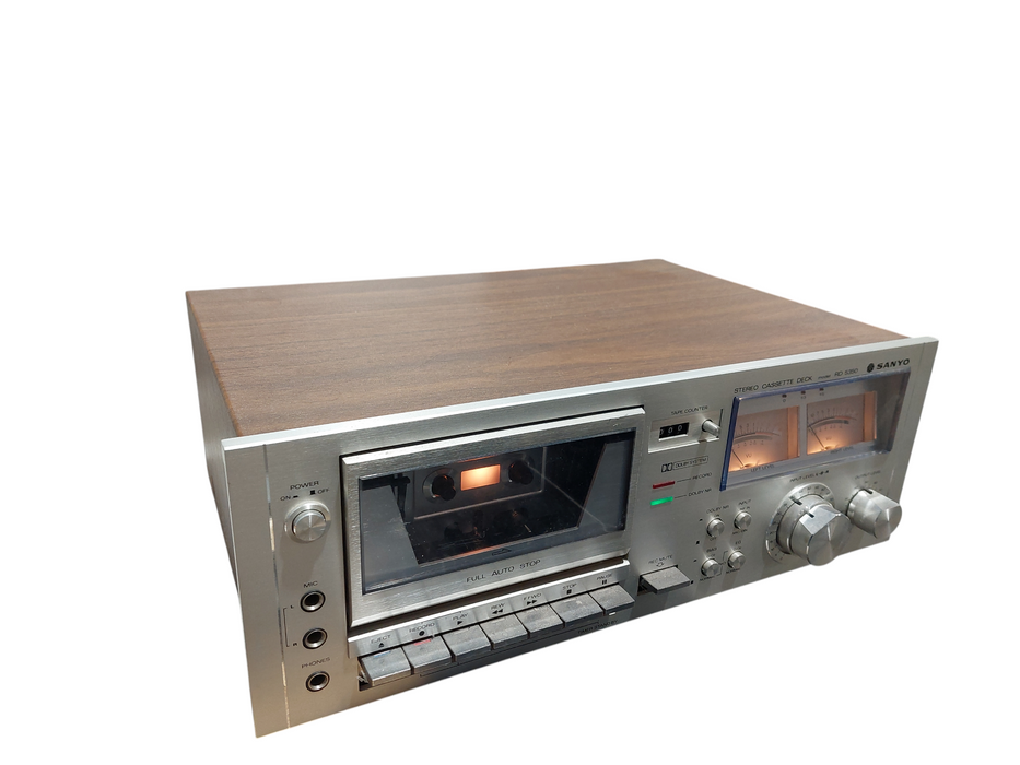 Vintage Sanyo Stereo Cassette Deck RD-5350 =