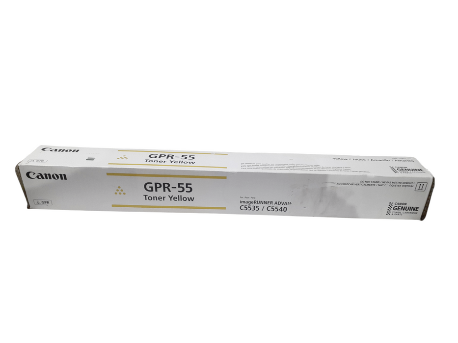 Canon GPR-55 Toner Yellow Genuine OEM for imageRUNNER ADV C5535 C5540