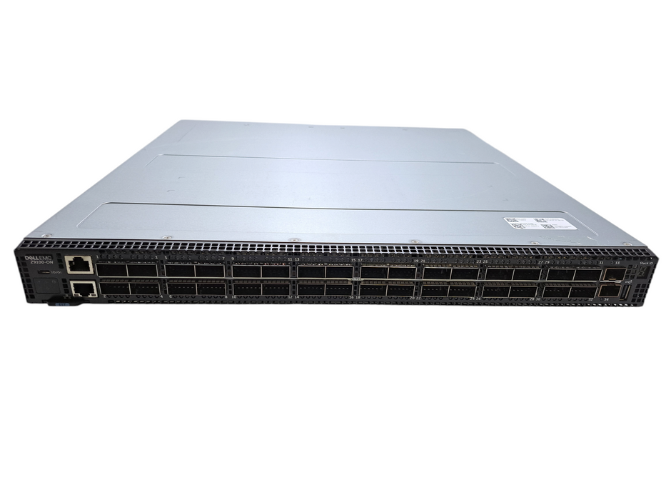 Dell EMC Z9100-ON | 32-Port 100G QSFP+, 2x 10G SFP+ Network Switch *NO OS* )