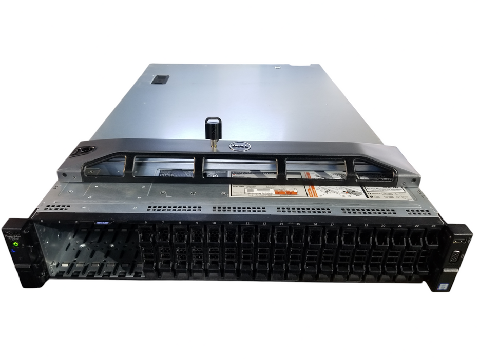 DELL PowerEdge R730xd 2x Xeon E5-2630v3 48GB DDR4 10GB NIC H330-Mini 2x750W Q