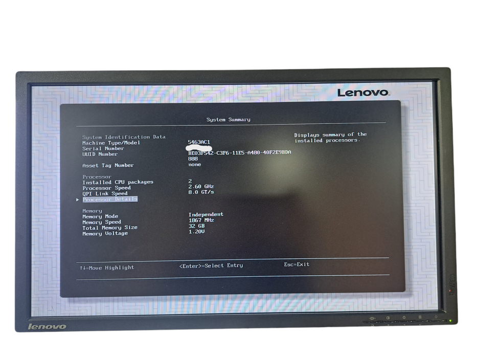 Lenovo x3550 M5 1U 8x 2.5" | 2x Xeon E5-2640 v3 @2.6GHz 8C, 32GB DDR4, M5210