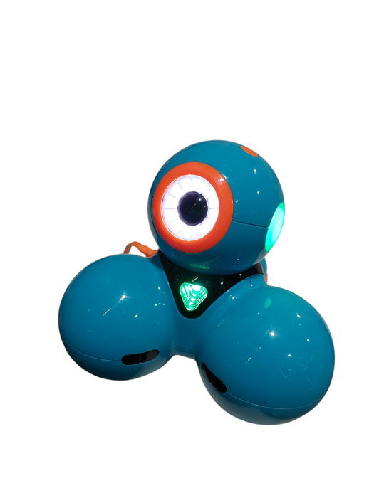 Bundle of 8 Wonder Workshop Dash Blue Coding Interactive Robot DA03  =