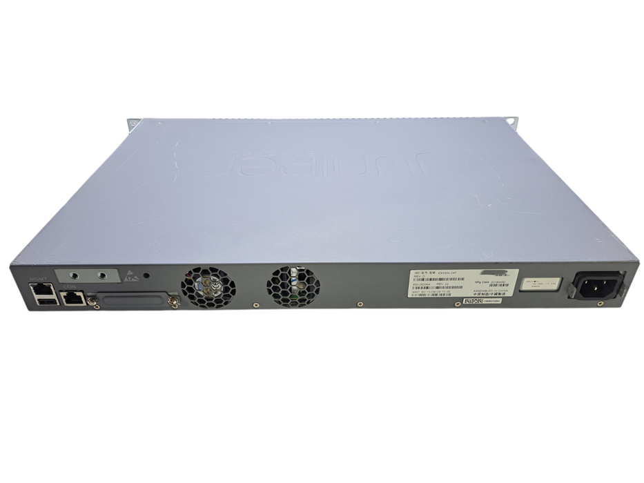 Juniper EX3300-24P | 24-Port Gigabit PoE+ Managed Switch w/ 4x SFP Uplinks