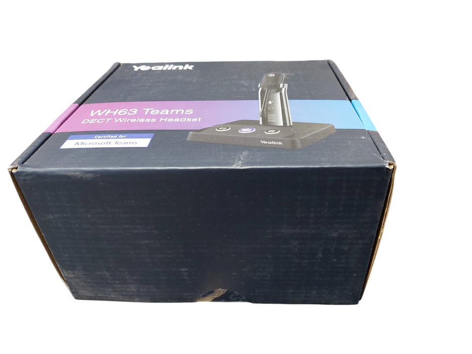 Yealink WH63 Teams DECT Wireless Headset (New) =