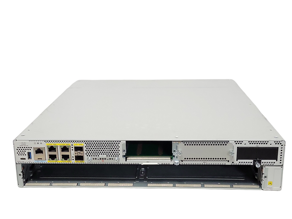 Cisco C8300-2N2S-6G Router Chassis No Power supply, READ _