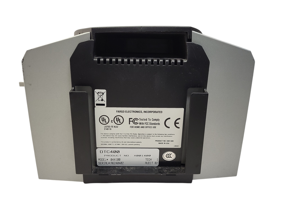 FARGO DTC400 044100 HID Global Fargo DTC400 Single Sided ID Card Printer No $