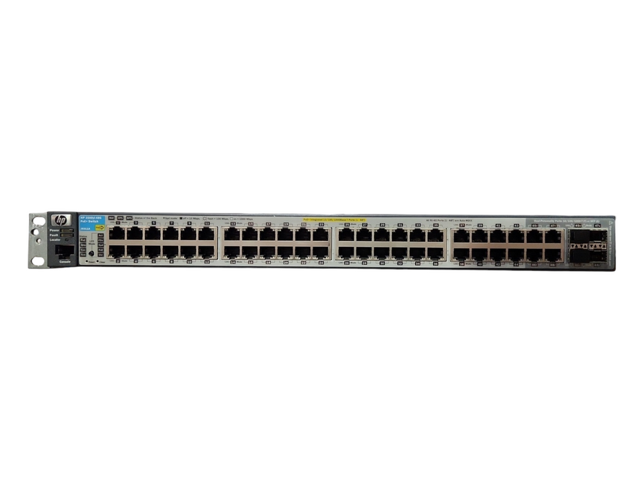 HP J9311A 3500YL-48G PoE+ Network Switch w/ SFP+/CX4 10-GbE yl Module