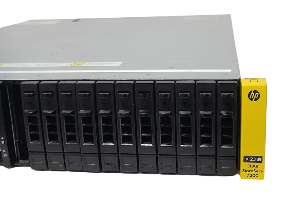 HP 3PAR StoreServ 7200 24x 2.5" Bays, 2x HP 3PAR 7200 Controllers, 1x PSU SEE _