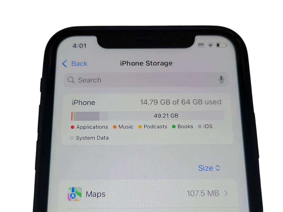 Apple iPhone 11 - 64GB - Space Gray [A2111] (