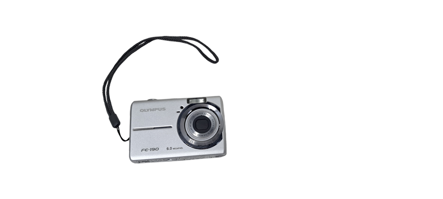 Olympus FE-190 Digital Camera 6.0MP W/ Battery