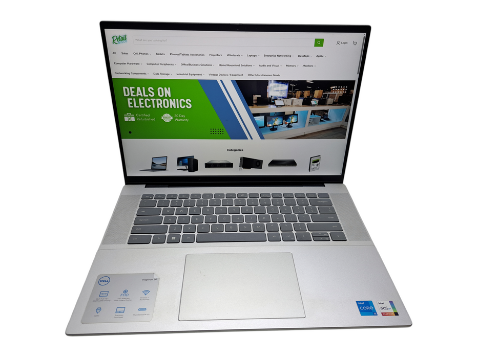 Dell Inspiron 16 5630 | Intel Core i5-1335U @1.30GHz, 16GB RAM, 256GB NVMe ) Lap200