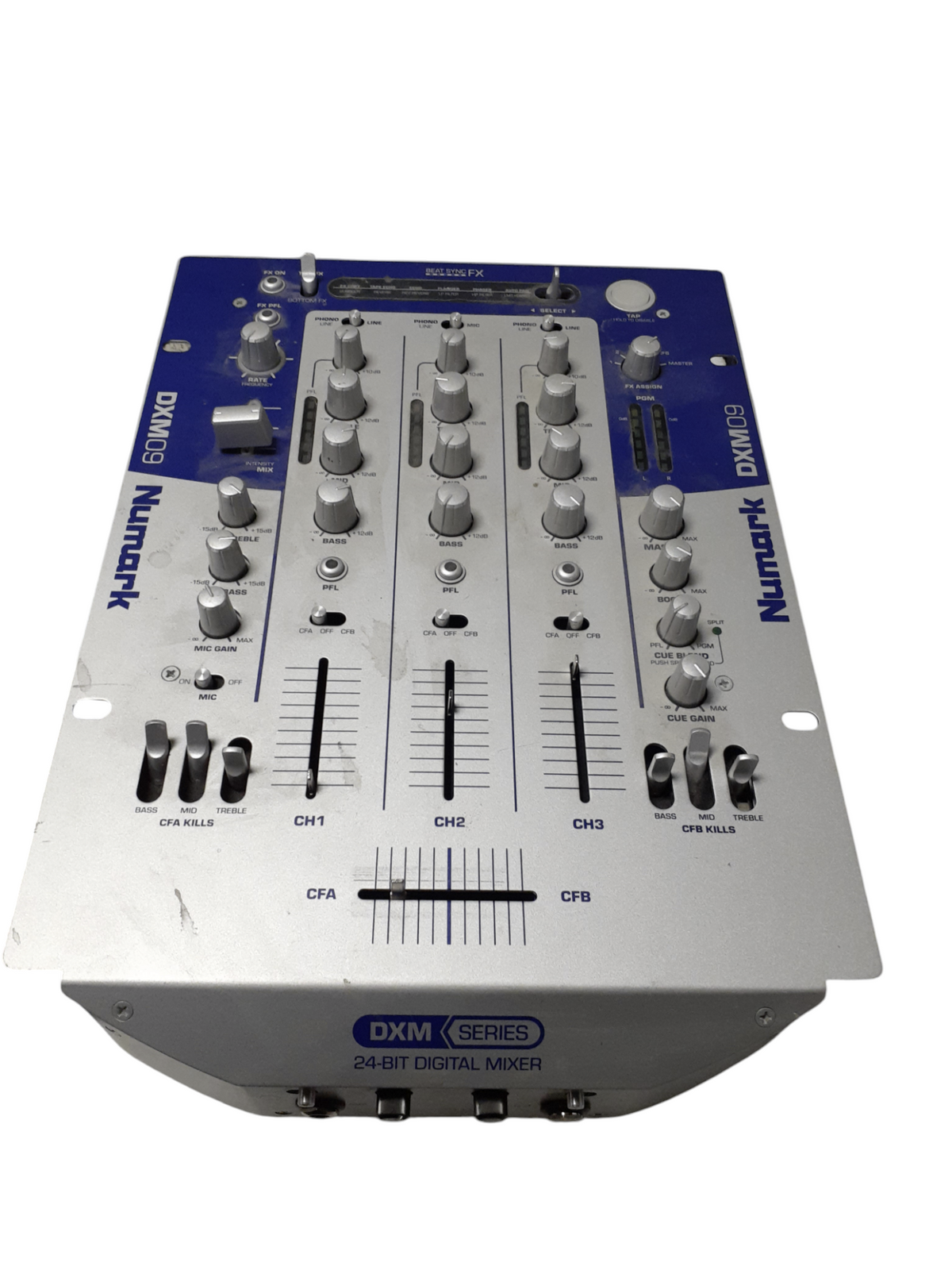 DJミキサー Numark DXM09 Numark DXM09 3 Channel DJ Mixer — retail.era