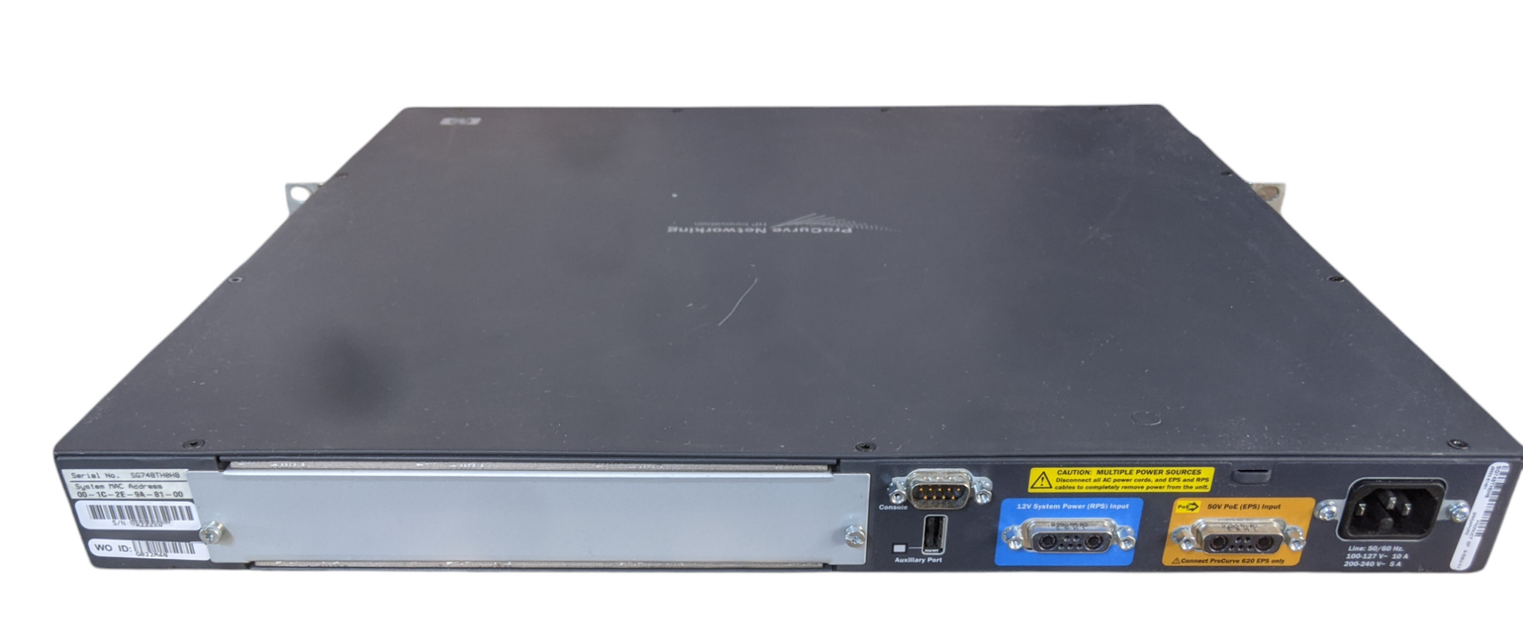 HP ProCurve J8693A 3500yl-48G 48 Port PoE Network Switch !