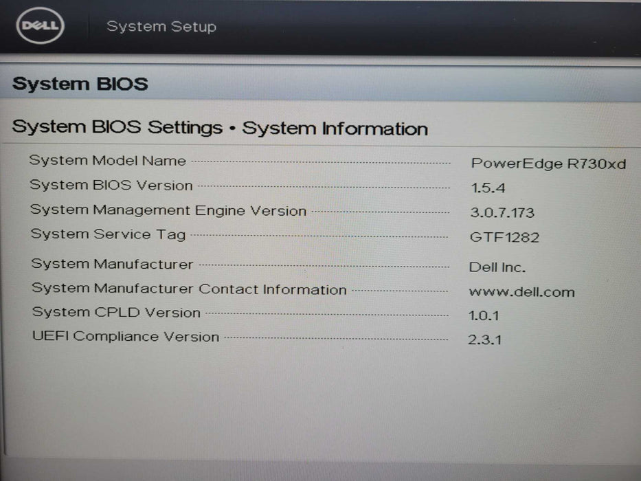 DELL PowerEdge R730xd 3.5" E5-2630 v3 @ 2.4GHz 32GB RAM H730P mini 2x PSU !