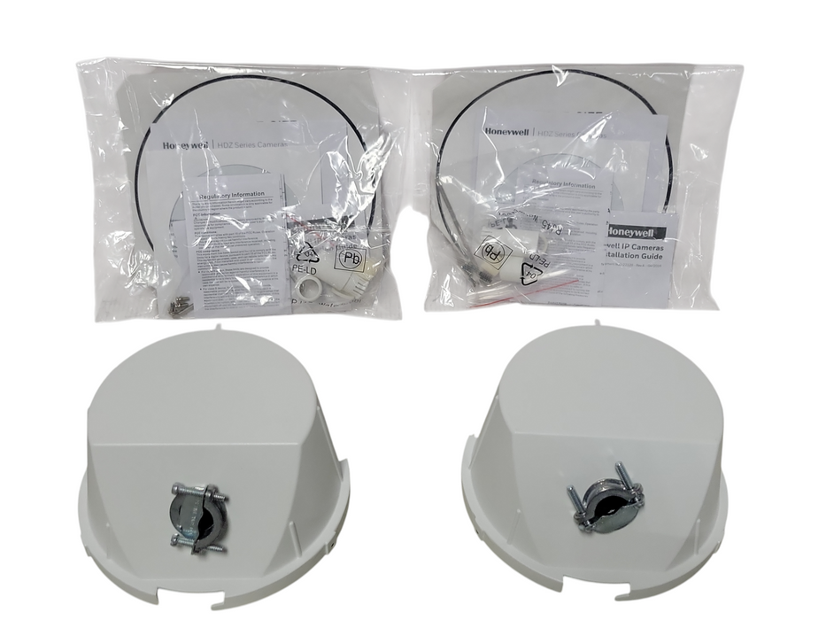 Lot of 2x Honeywell HDZ302DIN-S1 PTZ 30X IN Smoke bubble Security cameras _